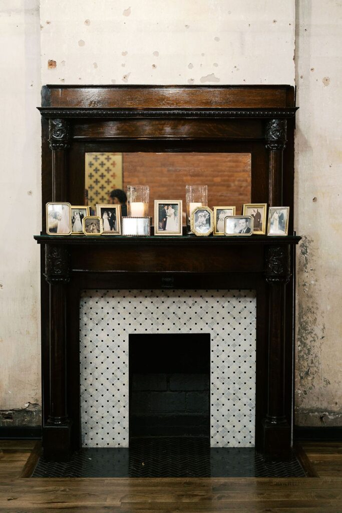 Fireplace at Cocktail hour