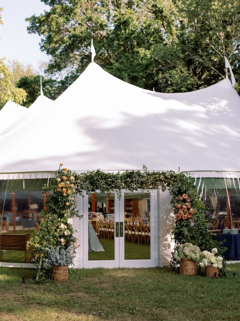 tent wedding